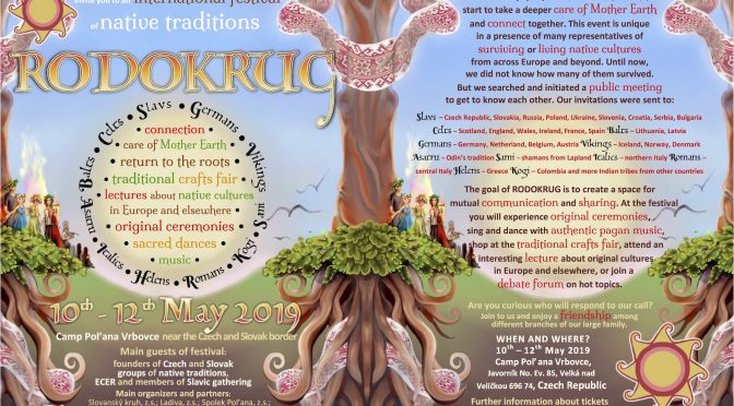 An invitation to Rodokrug – an international festival of native traditions